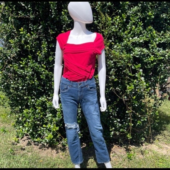 Custom Vintage Levi’s 511’s DIY Destructed Straight Leg Ankle Jeans - Picture 2 of 13